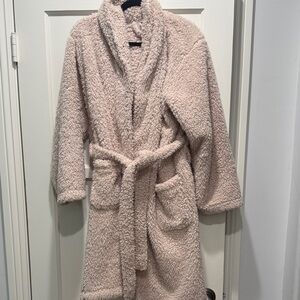 Pottery Barn Cozy Cream Teddy Bath Rob